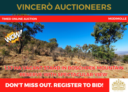 1.3Ha Stand In Private Bushveld Reserve Modimolle 