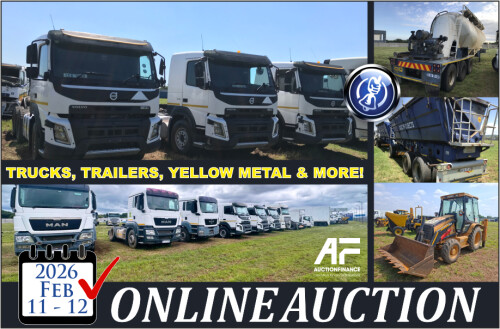 Trucks, Vehicles, It Equipment, Furniture & More!